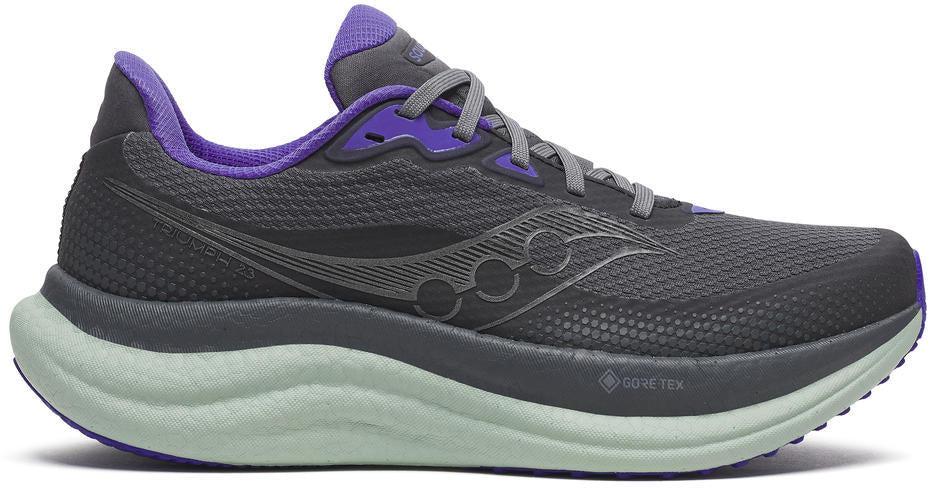 Saucony Triumph 23 GORE-TEX Women's Running Shoes - Grey | Running & Training