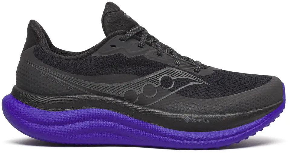 Saucony Triumph 23 GORE-TEX Men's Running Shoes - Black | Running & Training
