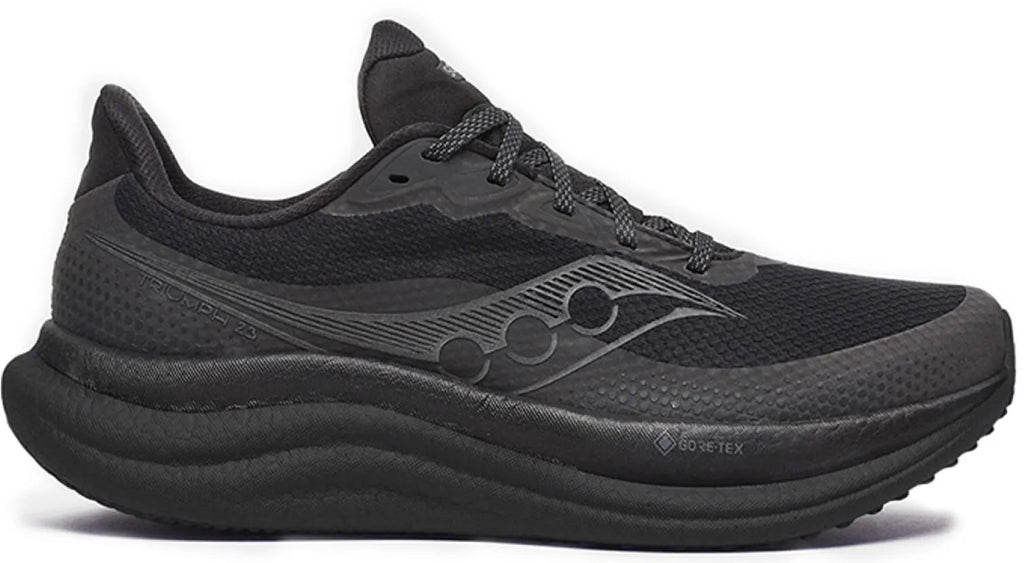 Saucony Triumph 23 GORE-TEX Men's Running Shoes - Black | Running & Training