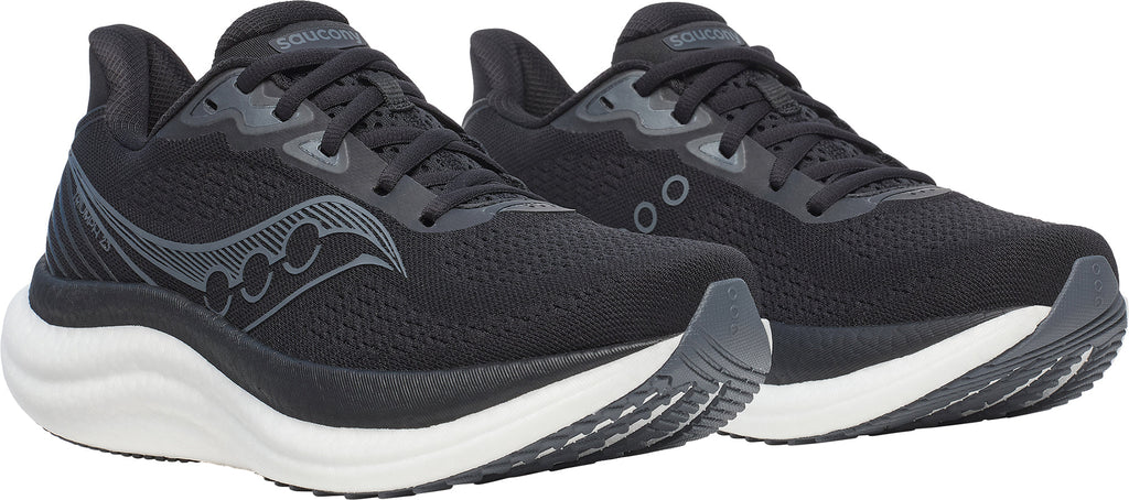 Saucony Triumph 23 WIDE FIT Women's Running Shoes - Black | Running & Training