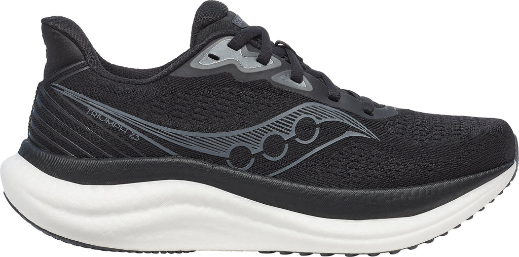 Saucony Triumph 23 WIDE FIT Women's Running Shoes - Black | Running & Training