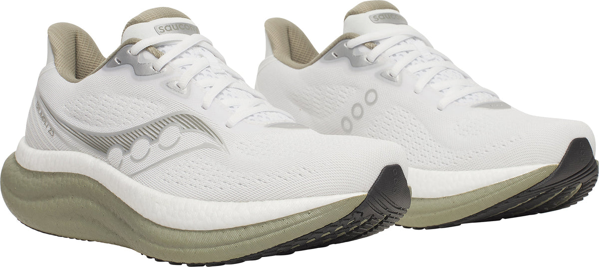 Saucony Triumph 23 Men's Running Shoes - White | Running & Training