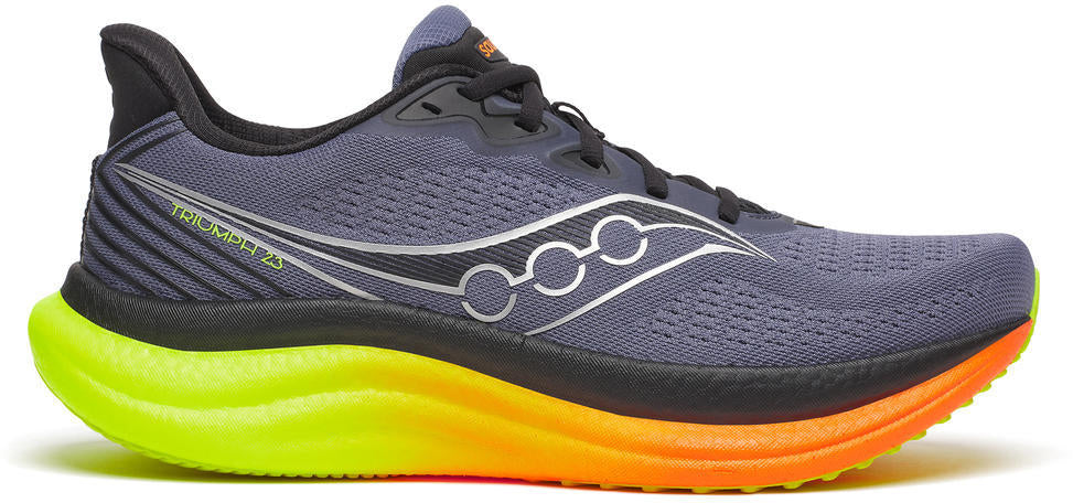 Saucony Triumph 23 Men's Running Shoes - Grey | Running & Training