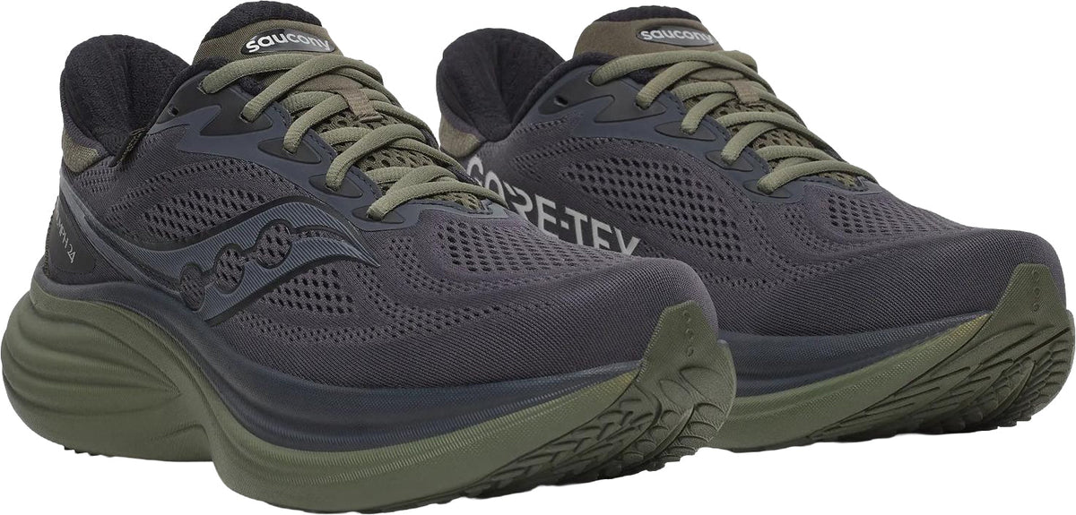 Saucony Triumph 24 GORE-TEX Men's Running Shoes - Black | Running & Training