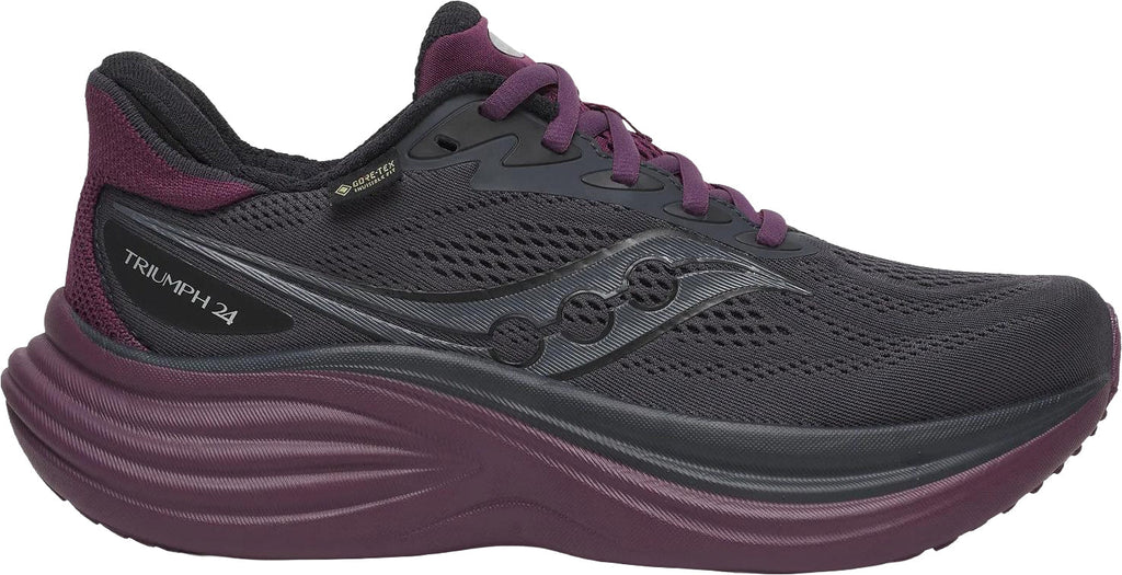 Saucony Triumph 24 GORE-TEX Women's Running Shoes - Black | Running & Training