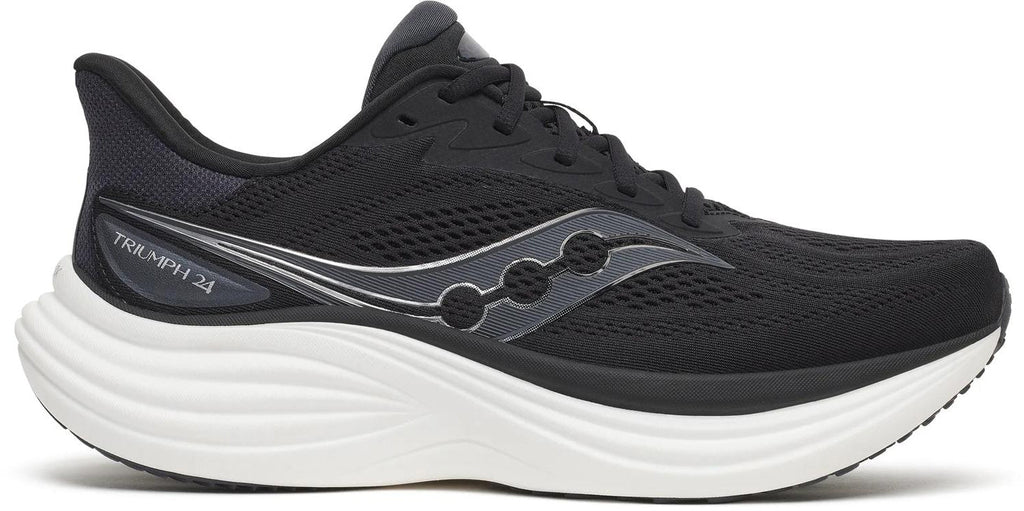 Saucony Triumph 24 Men's Running Shoes - Black | Running & Training