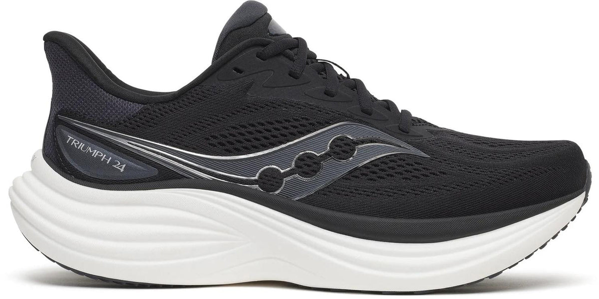 Saucony Triumph 24 Men's Running Shoes - Black | Running & Training