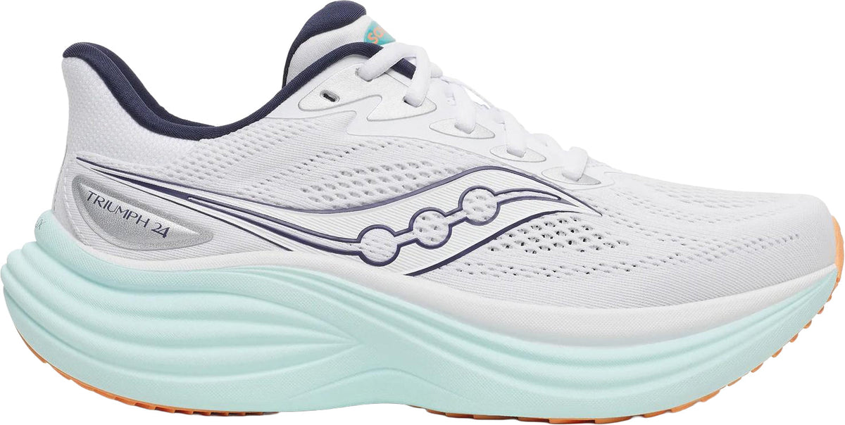 Saucony Triumph 24 Women's Running Shoes - White | Running & Training