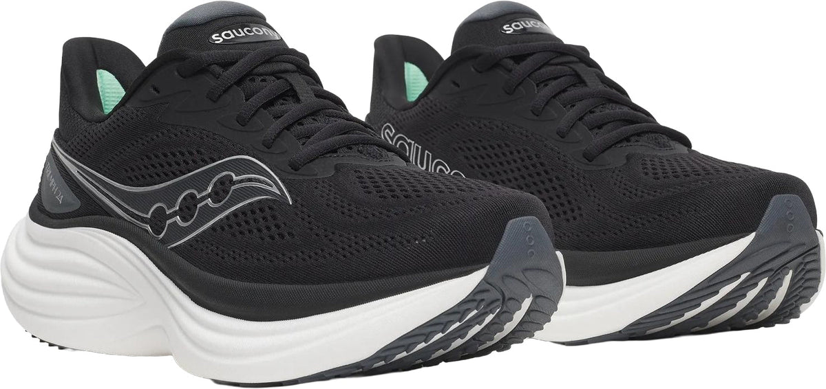 Saucony Triumph 24 WIDE FIT Men's Running Shoes - Black | Running & Training
