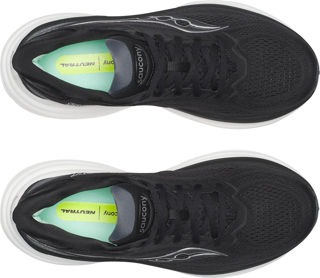 Saucony Triumph 24 WIDE FIT Men's Running Shoes - Black | Running & Training