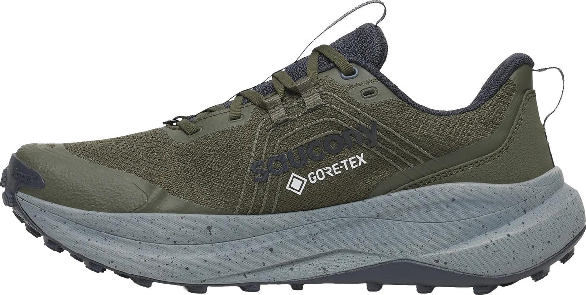 Saucony Xodus Ultra 4 GORE-TEX Men's Trail Running Shoes - Green | Trail Running
