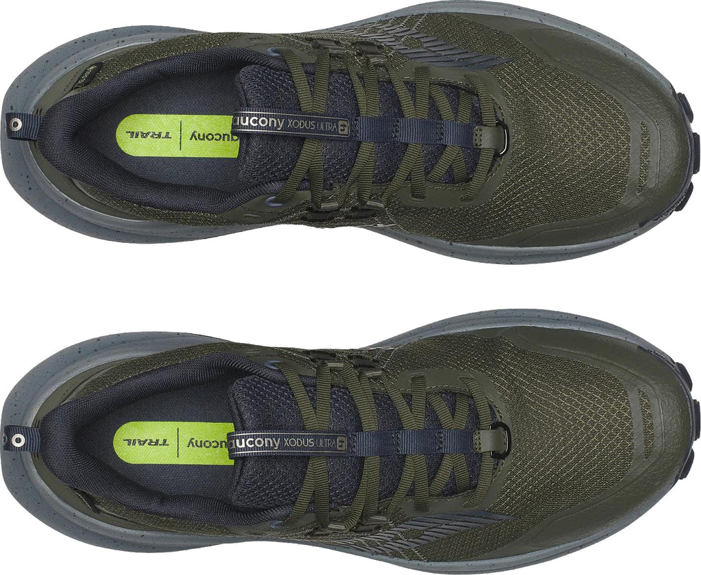 Saucony Xodus Ultra 4 GORE-TEX Men's Trail Running Shoes - Green | Trail Running