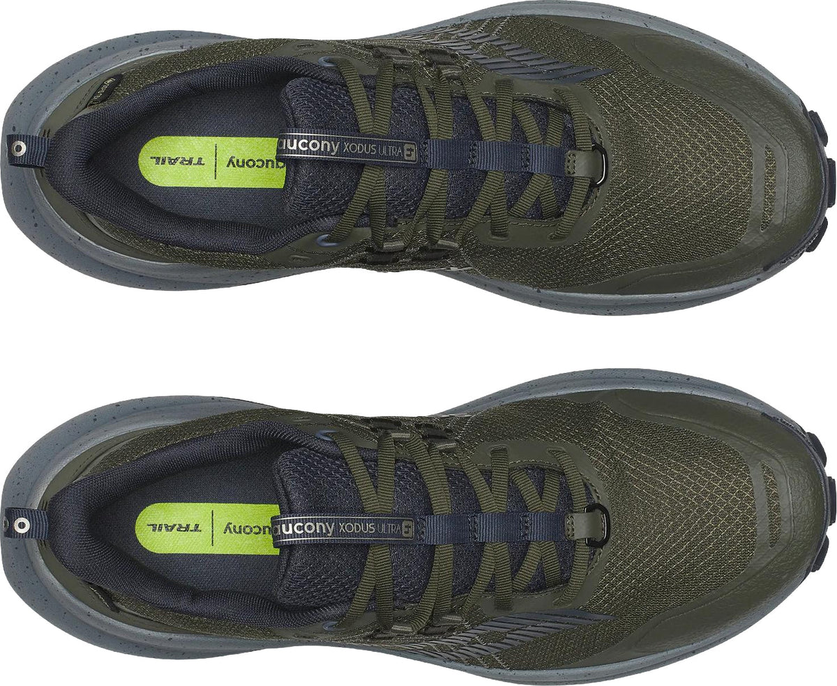 Saucony Xodus Ultra 4 GORE-TEX Men's Trail Running Shoes - Green | Trail Running