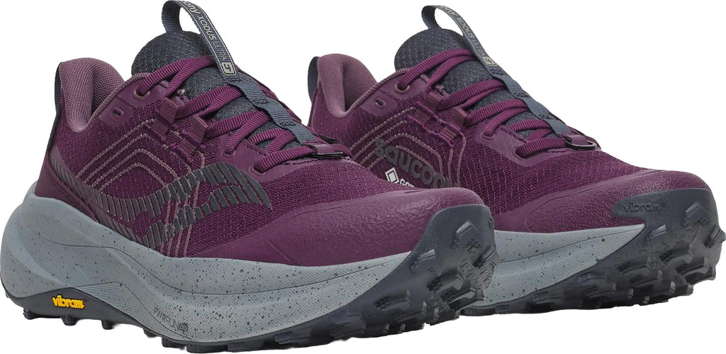 Saucony Xodus Ultra 4 GORE-TEX Women's Trail Running Shoes - Purple | Trail Running