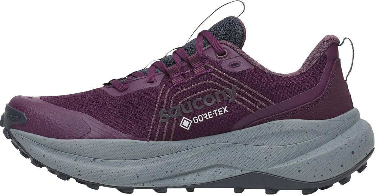 Saucony Xodus Ultra 4 GORE-TEX Women's Trail Running Shoes - Purple | Trail Running