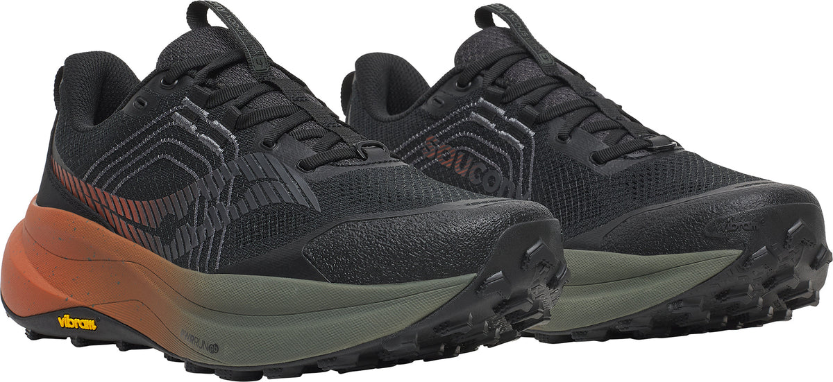 Saucony Xodus Ultra 4 Men's Trail Running Shoes - Black | Trail Running