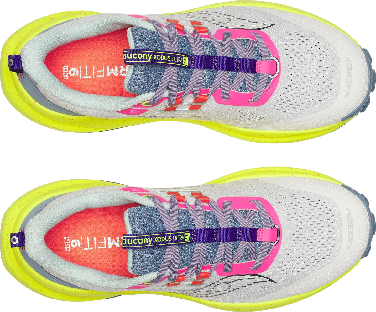 Saucony Xodus Ultra 4 Women's Trail Running Shoes - White | Trail Running