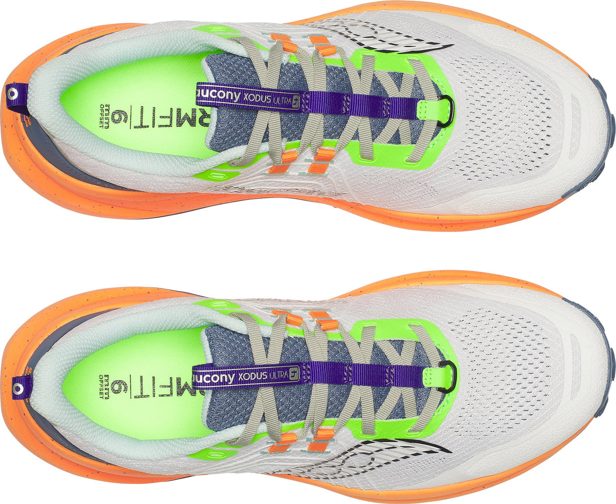 Saucony Xodus Ultra 4 Men's Trail Running Shoes - White | Trail Running