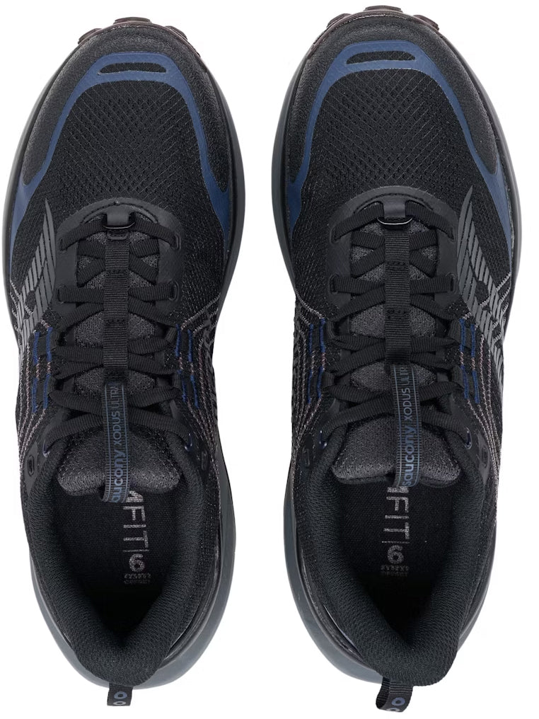 Saucony Xodus Ultra 4 Men's Trail Running Shoes - Black | Trail Running