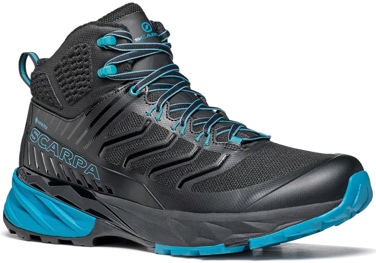 Scarpa Rush Mid GORE-TEX Walking Boots - Black | Outdoor Performance