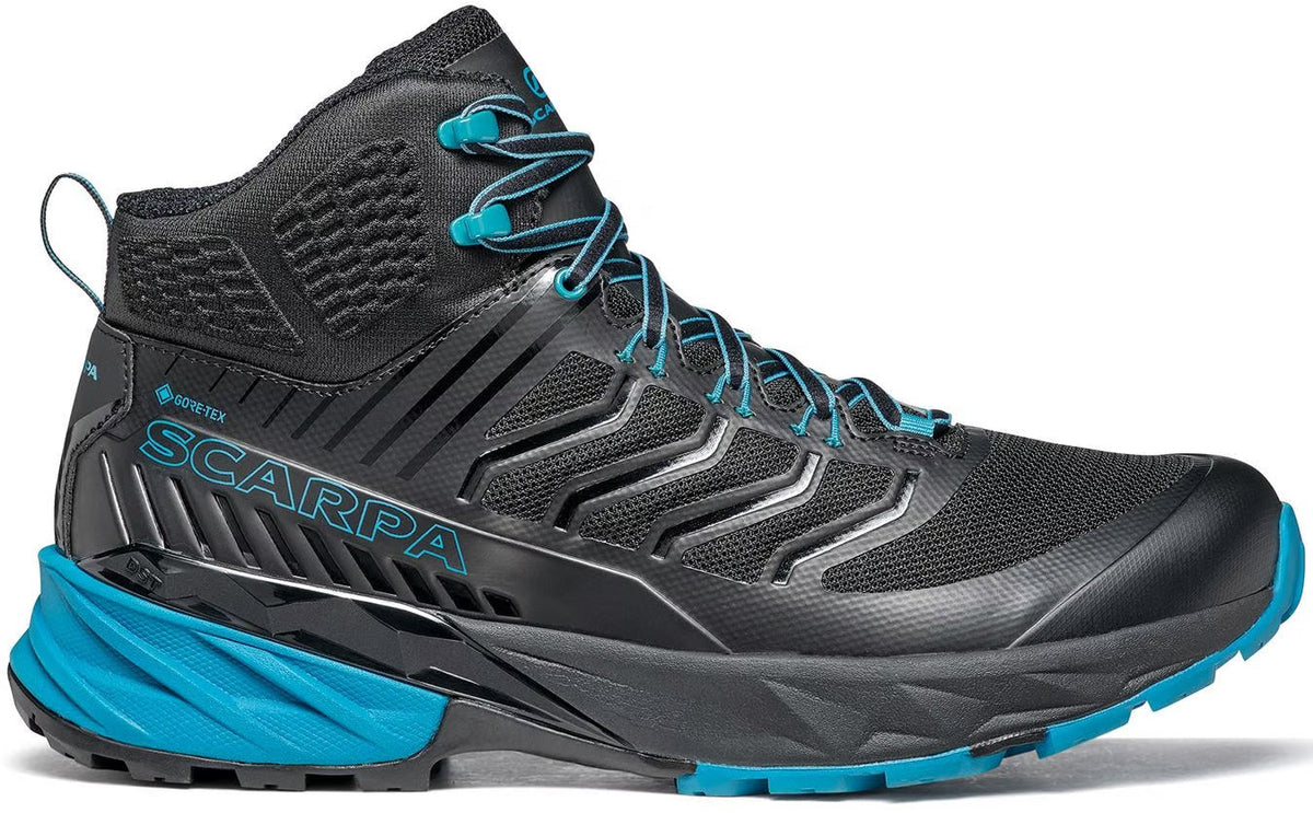 Scarpa Rush Mid GORE-TEX Walking Boots - Black | Outdoor Performance