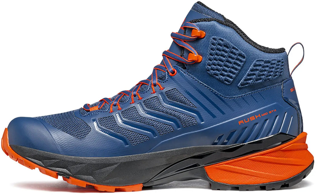 Scarpa Rush Mid GORE-TEX Walking Boots - Blue | Outdoor Performance