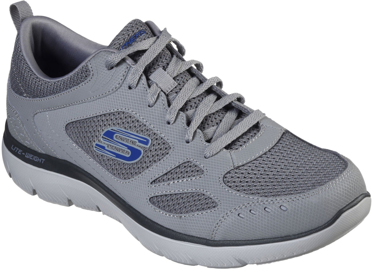 Skechers Summits South Rim Men's Training Shoes - Grey | Training & Fitness