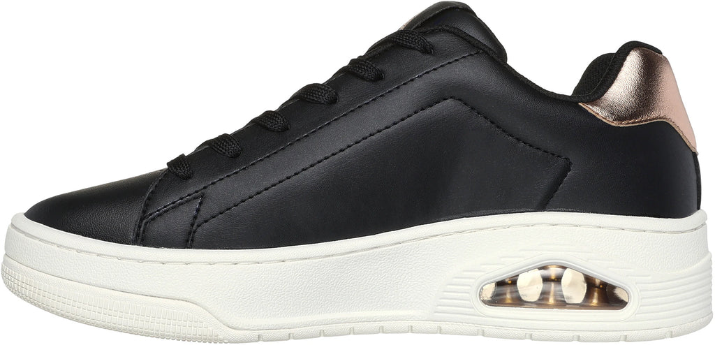 Skechers UNO Court Courted Air Women's Shoes - Black | Training & Fitness