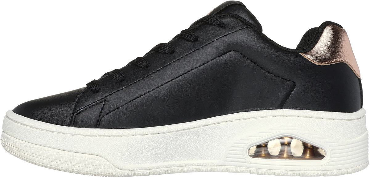 Skechers UNO Court Courted Air Women's Shoes - Black | Training & Fitness