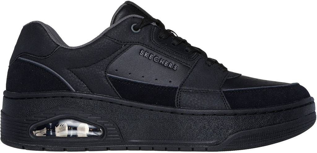 Skechers UNO Court Low Post Match Men's Shoes - Black | Training & Fitness