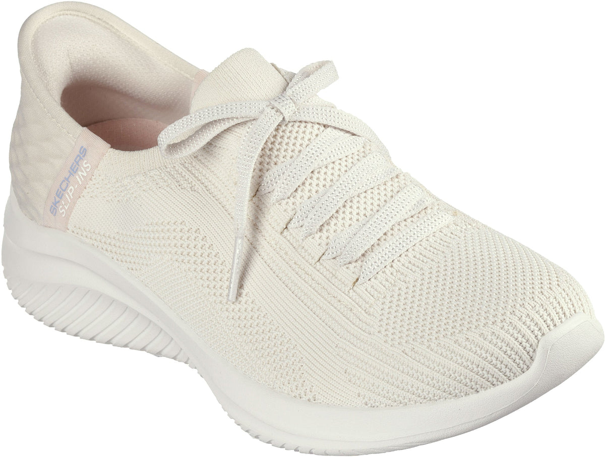 Skechers Ultra Flex 3.0 Brilliant Path Women's Training Shoes - Natural | Training & Fitness
