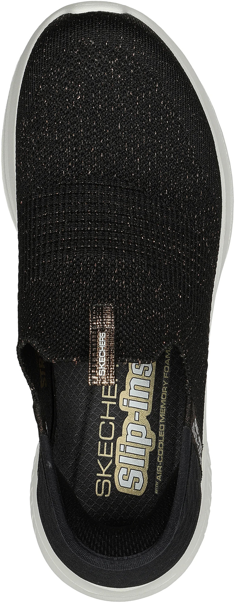 Skechers Ultra Flex 3.0 Glitter Me Women's Shoes - Black | Training & Fitness