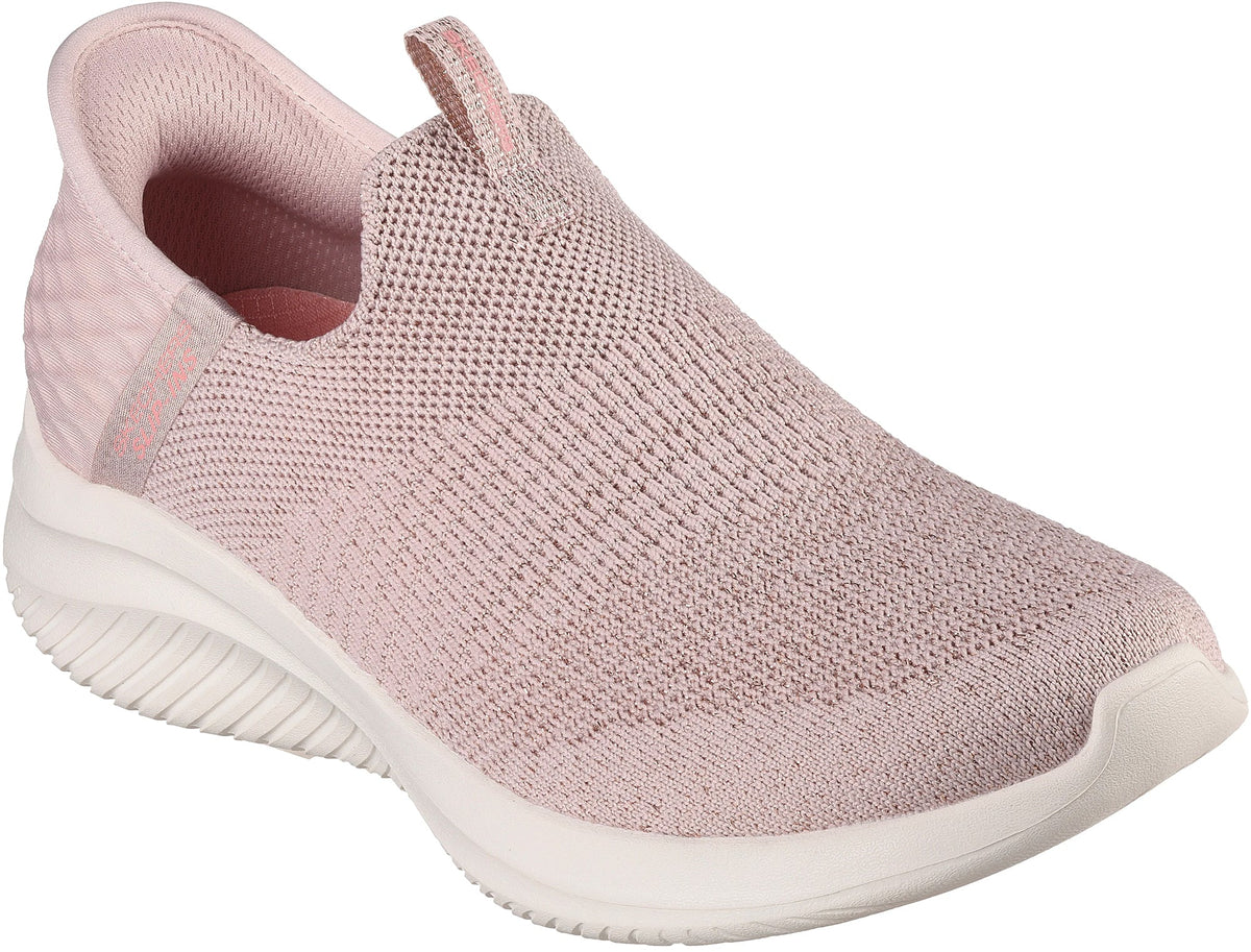 Skechers Ultra Flex 3.0 Glitter Me Women's Shoes - Pink | Training & Fitness