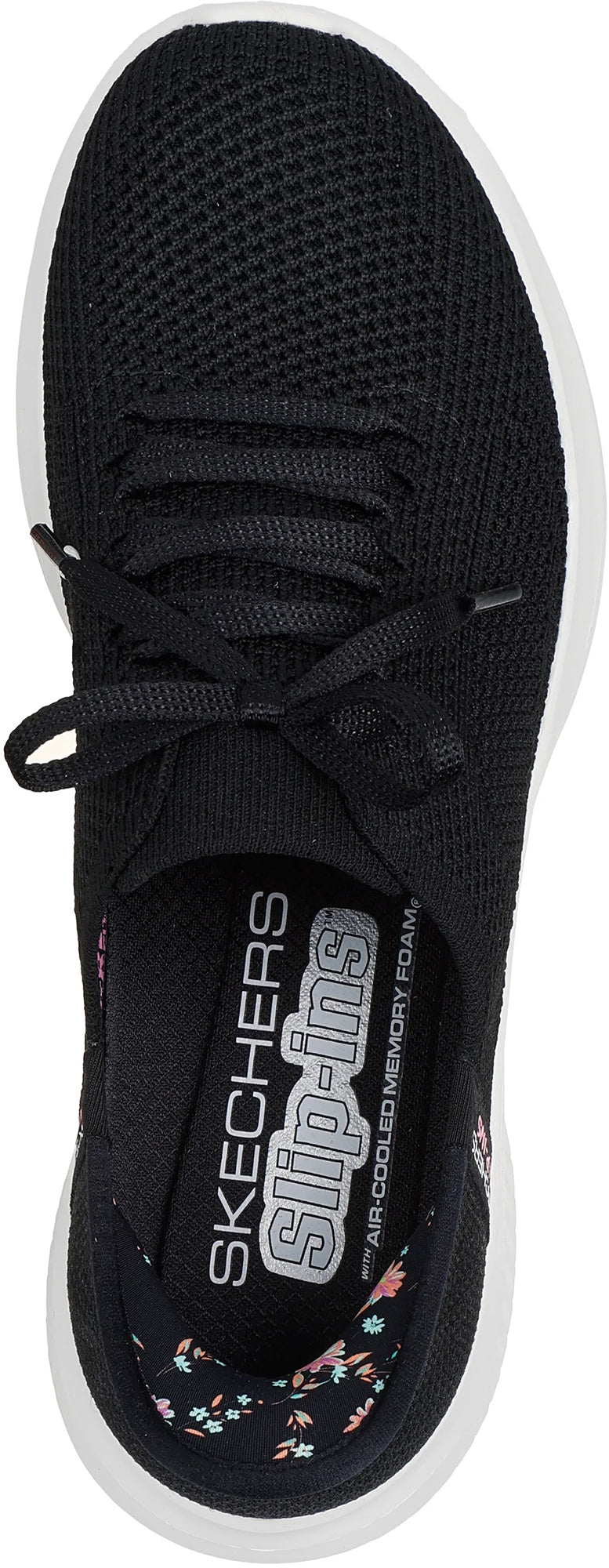 Skechers Ultra Flex 3.0 Morning Blossom Women's Shoes - Black | Training & Fitness