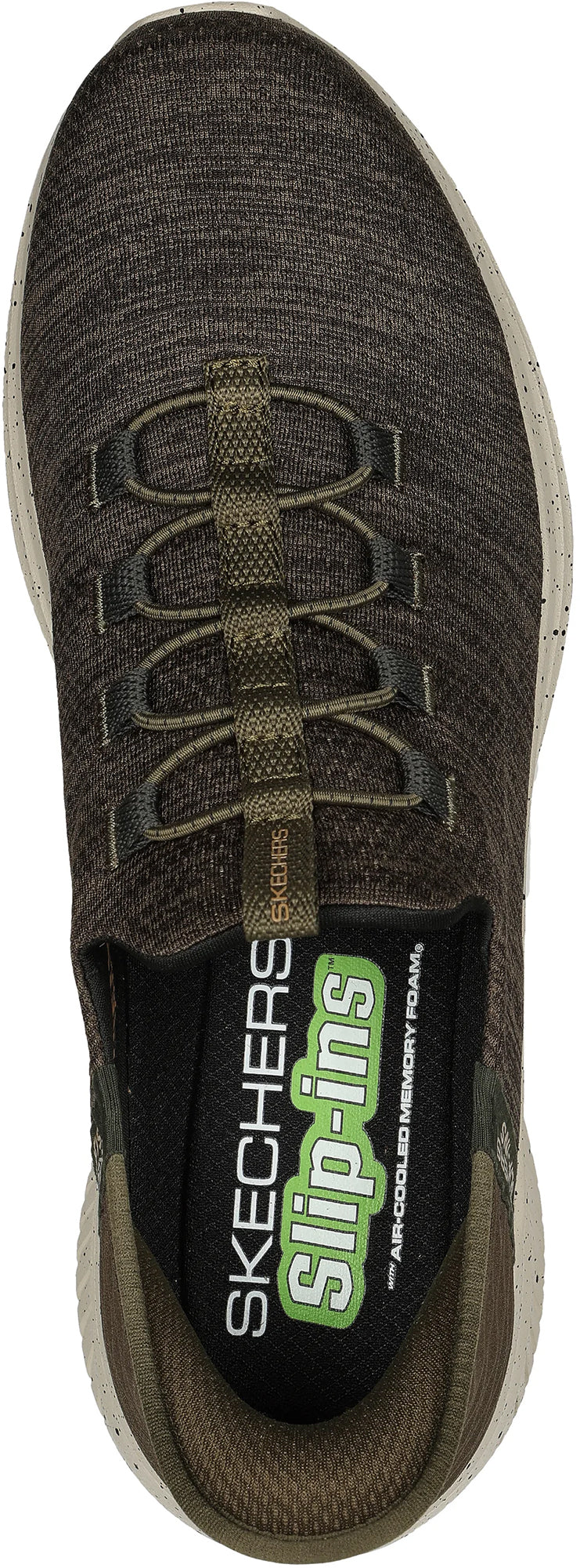 Skechers Ultra Flex 3.0 Right Away WIDE FIT Men's Shoes - Green | Training & Fitness