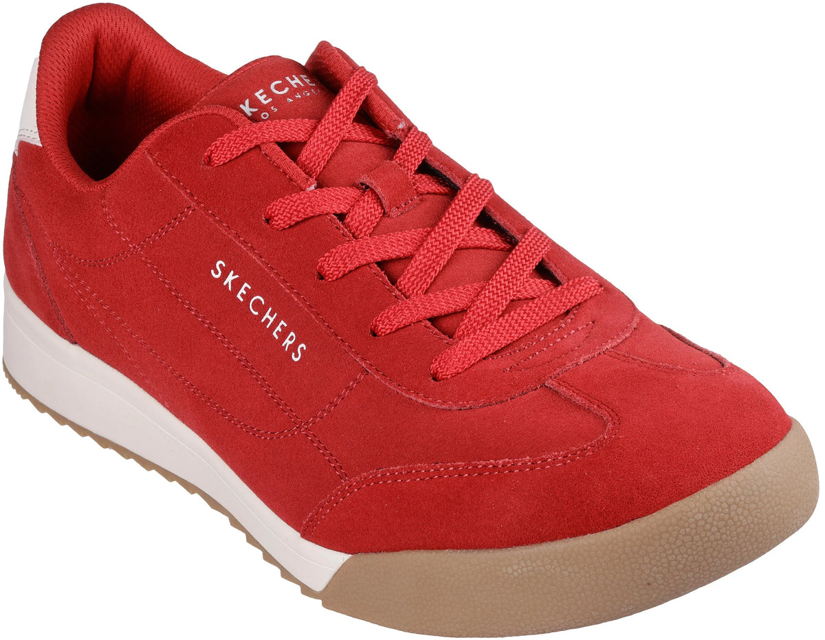 Skechers Zinger 2.0 Manzanilla Suede Men's Shoes - Red | Training & Fitness