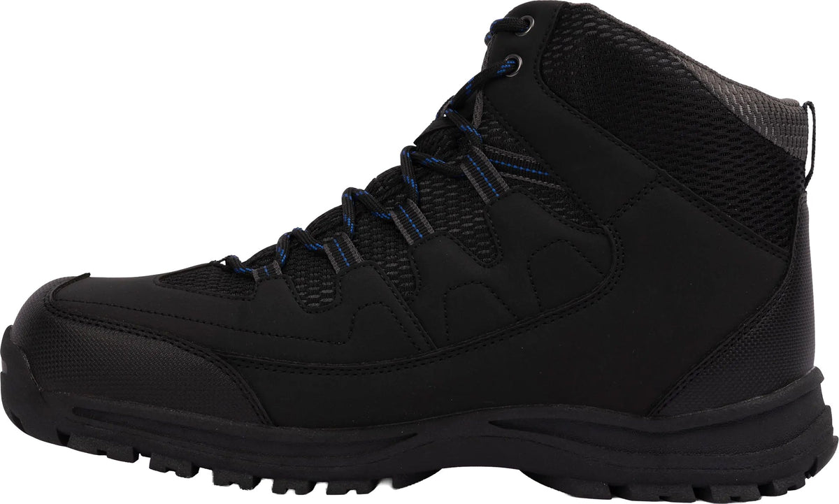 Trespass Finley Mid Waterproof Men's Walking Boots - Black | Outdoor Performance