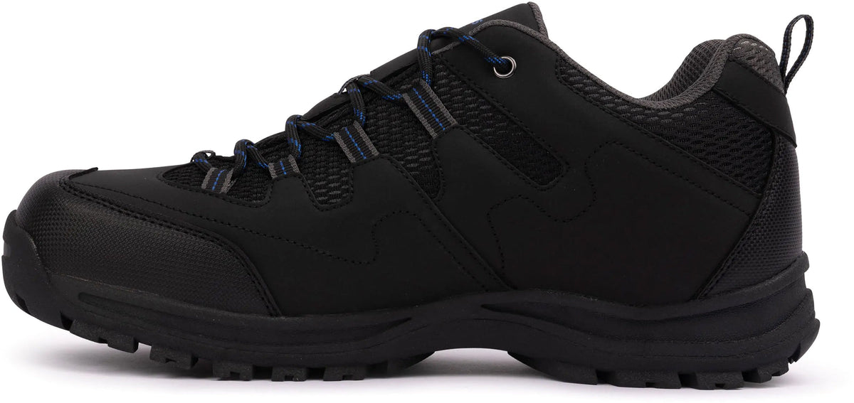 Trespass Finley Waterproof Men's Walking Shoes - Black | Outdoor Performance