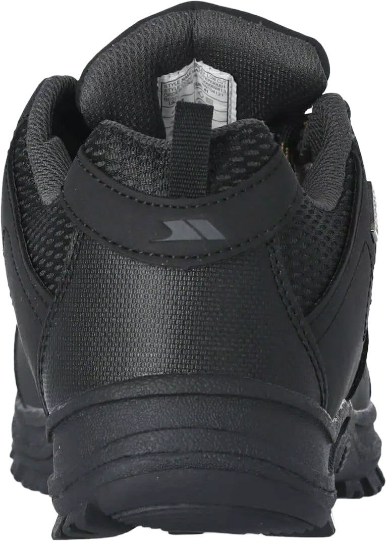 Trespass Finley Waterproof Men's Walking Shoes - Black | Outdoor Performance