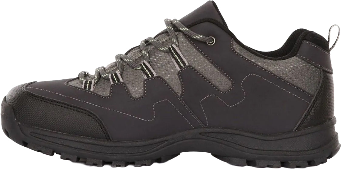 Trespass Finley Waterproof Men's Walking Shoes - Grey | Outdoor Performance