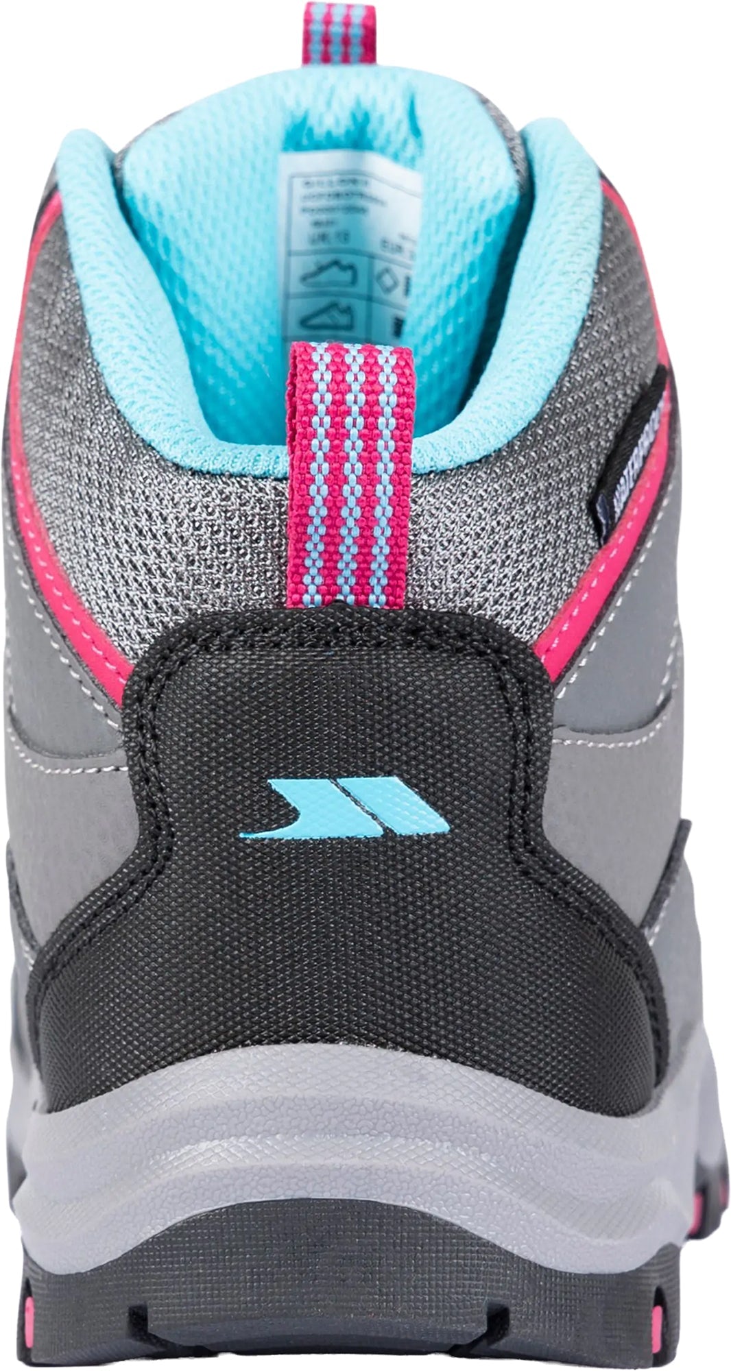 Trespass Gillon II Mid Waterproof Junior Walking Boots - Grey | Outdoor Performance