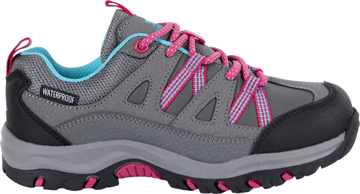 Trespass Gillon II Waterproof Junior Walking Shoes - Grey | Outdoor Performance
