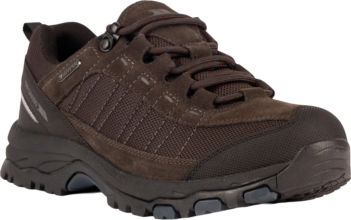 Trespass Scrap Waterproof Men's Walking Shoes - Brown | Outdoor Performance