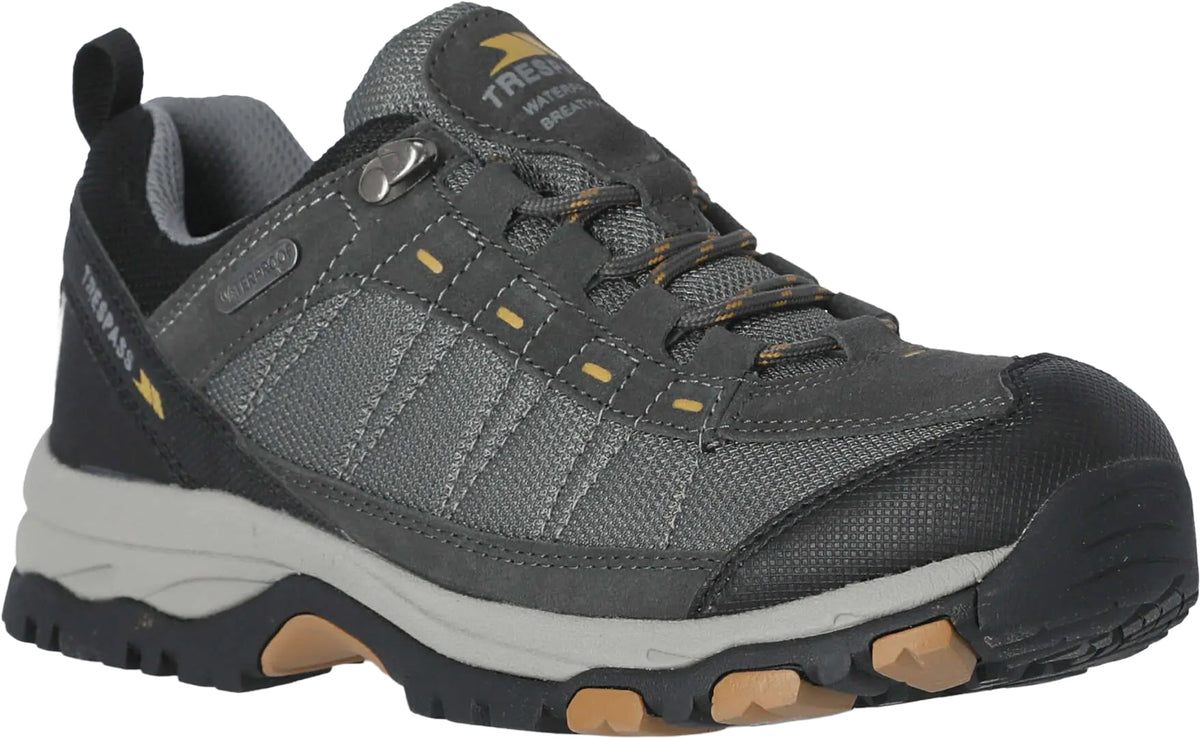 Trespass Scrap Waterproof Men's Walking Shoes - Grey | Outdoor Performance