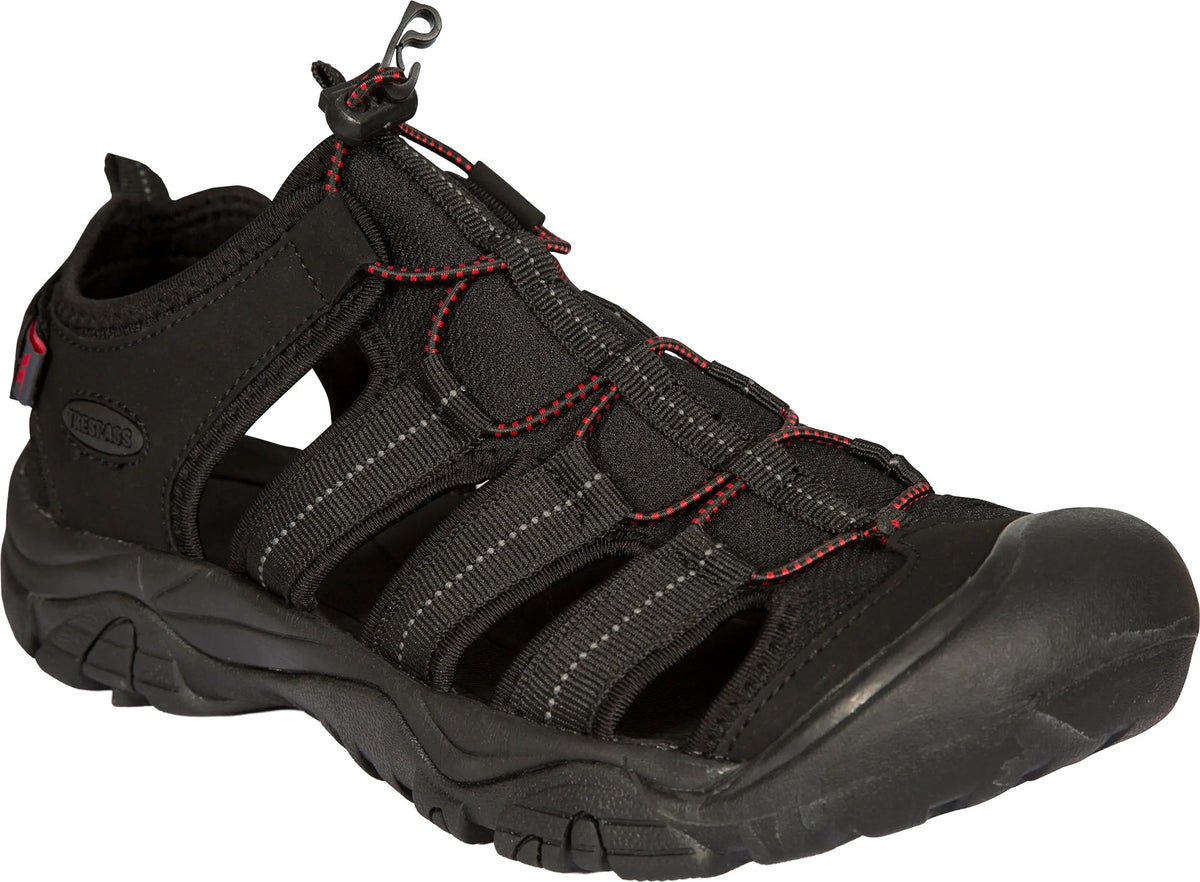 Trespass Torrance B Men's Walking Sandals - Black | Everyday Comfort