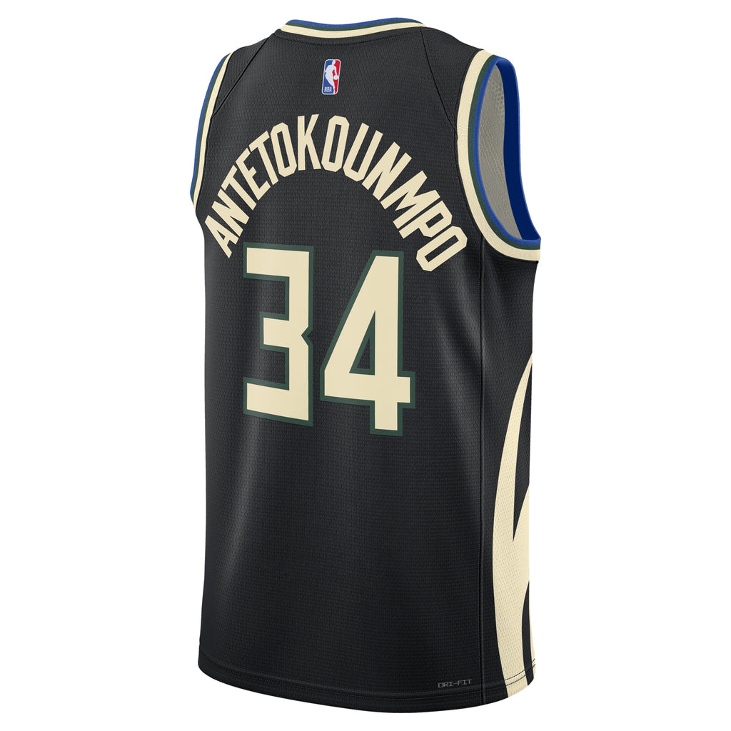 Milwaukee Bucks Giannis Antetokounmpo Nike Jordan Dri-FIT NBA Swingman Jersey - Men's