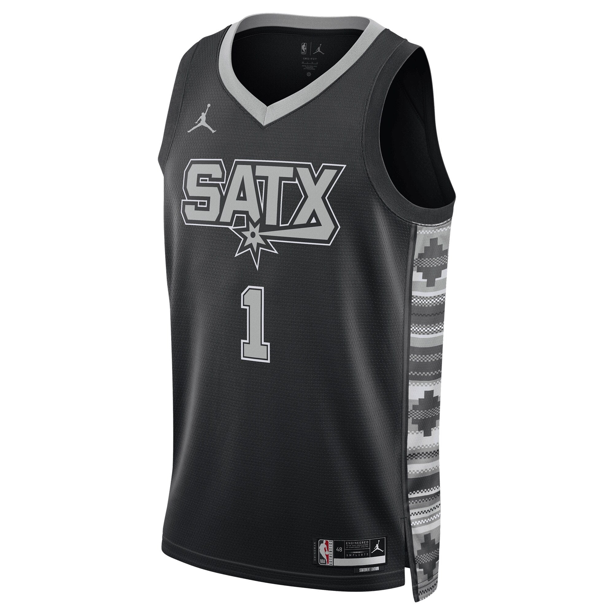 San Antonio Spurs Jordan Brand Statement Edition Swingman Jersey - Victor Wembanyama - Unisex