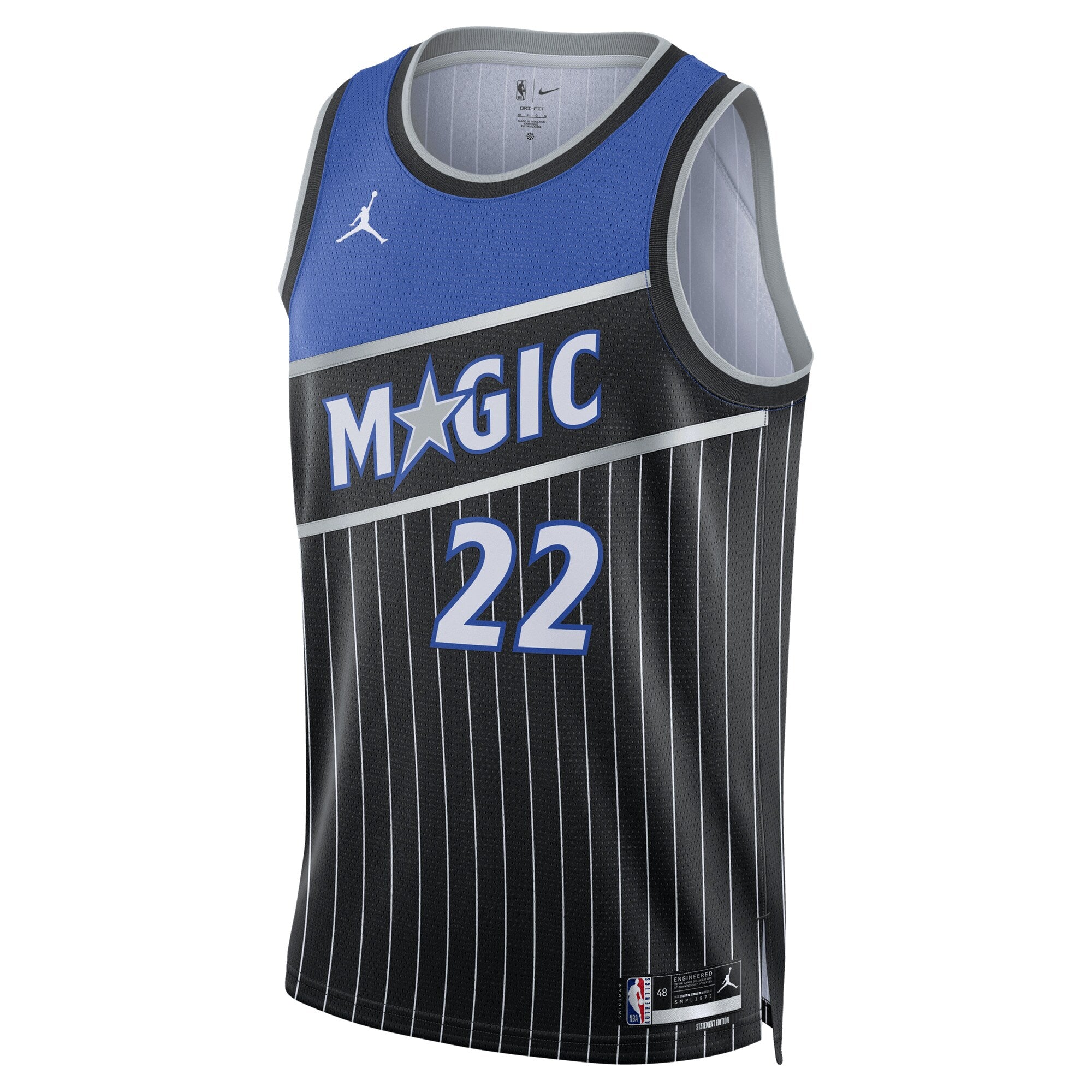 Orlando Magic Jordan Brand Statement Edition Swingman Jersey - Black - Franz Wagner - Unisex