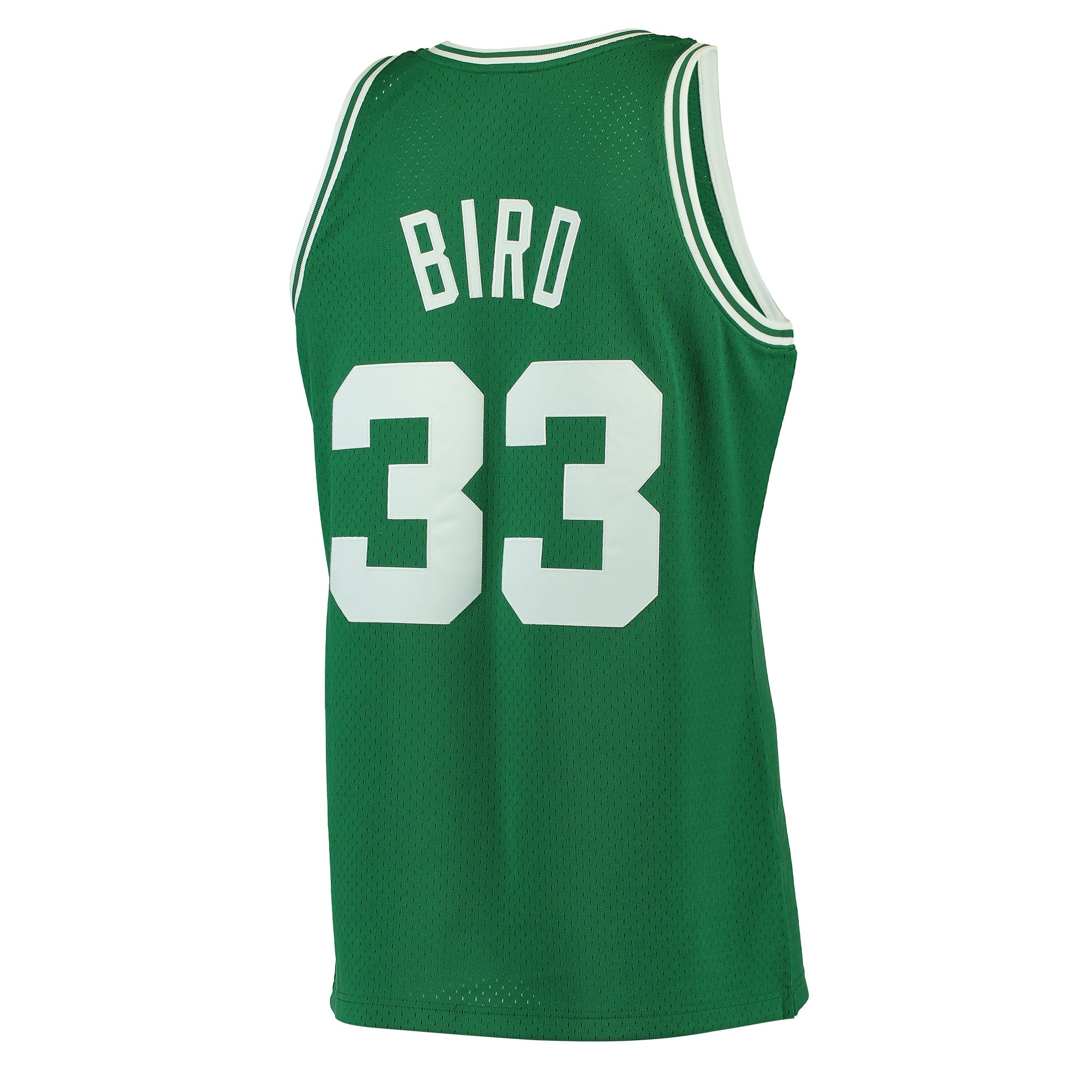 Boston Celtics Mitchell & Ness Larry Bird 1985-86 Hardwood Classics Swingman Jersey - Kelly Green - Men's