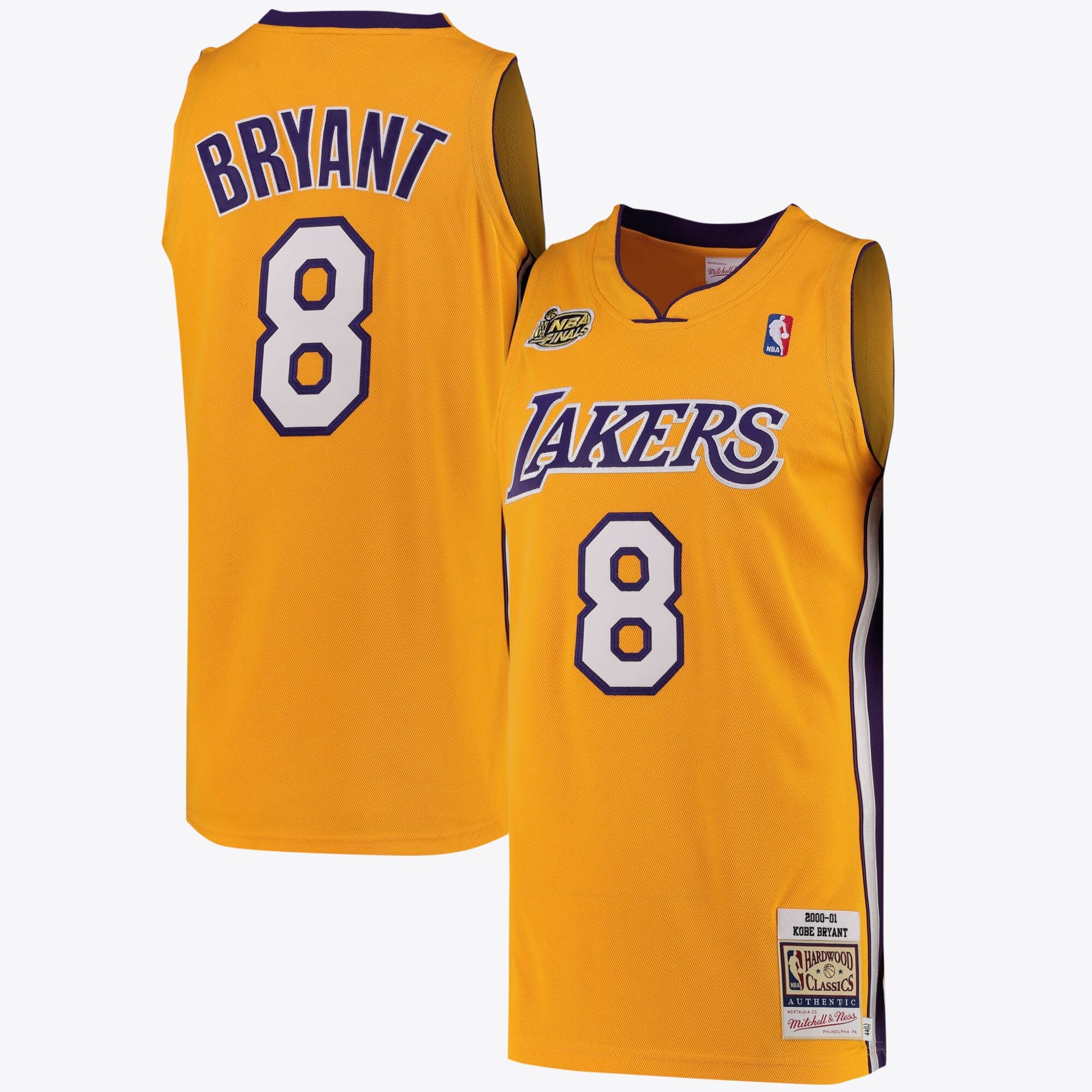 Mitchell & Ness Kobe Bryant Hardwood Classics 2000-01 Authentic Jersey - Men's